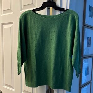 J. Jill Forest Green Women's Crew Neck Sweater